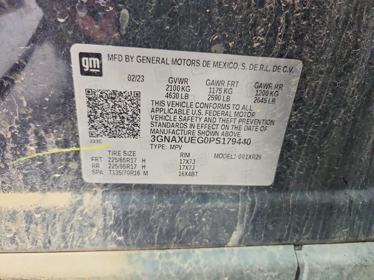 Chevrolet Equinox Lt