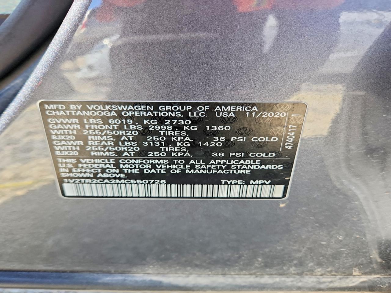 Volkswagen Atlas Sel Premium