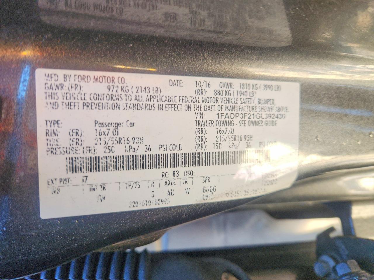 Ford Focus Se