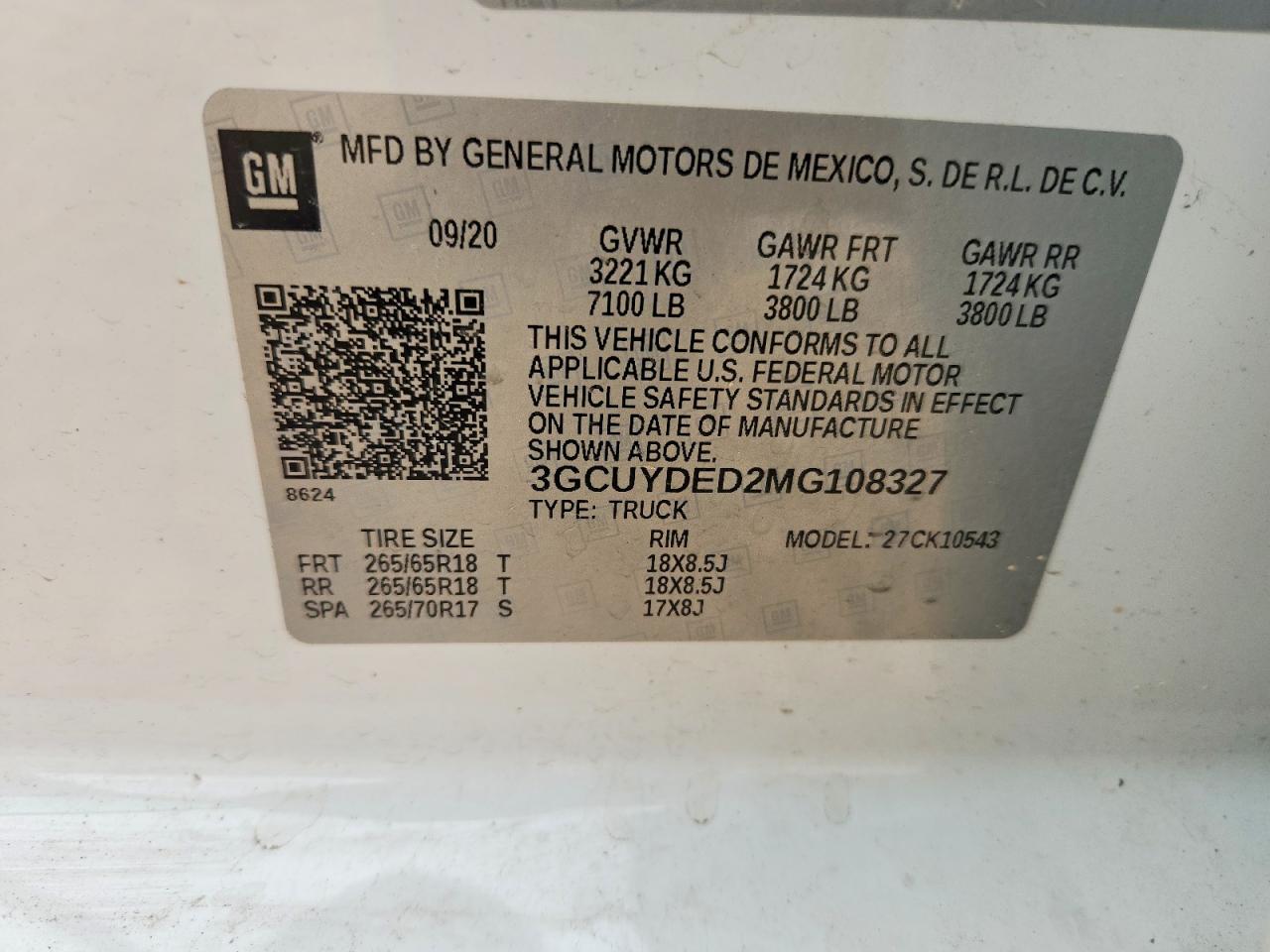 Chevrolet Silverado K1500 Lt