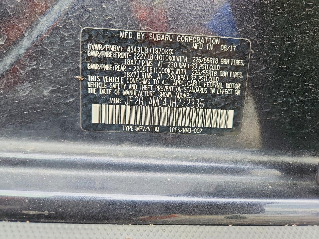 Subaru Crosstrek Limited