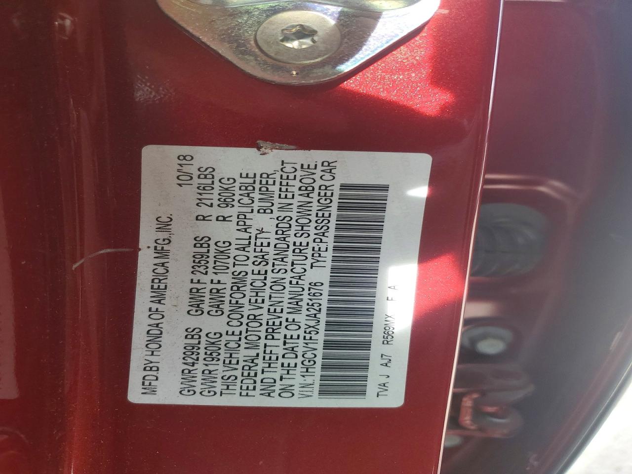 Honda Accord Exl