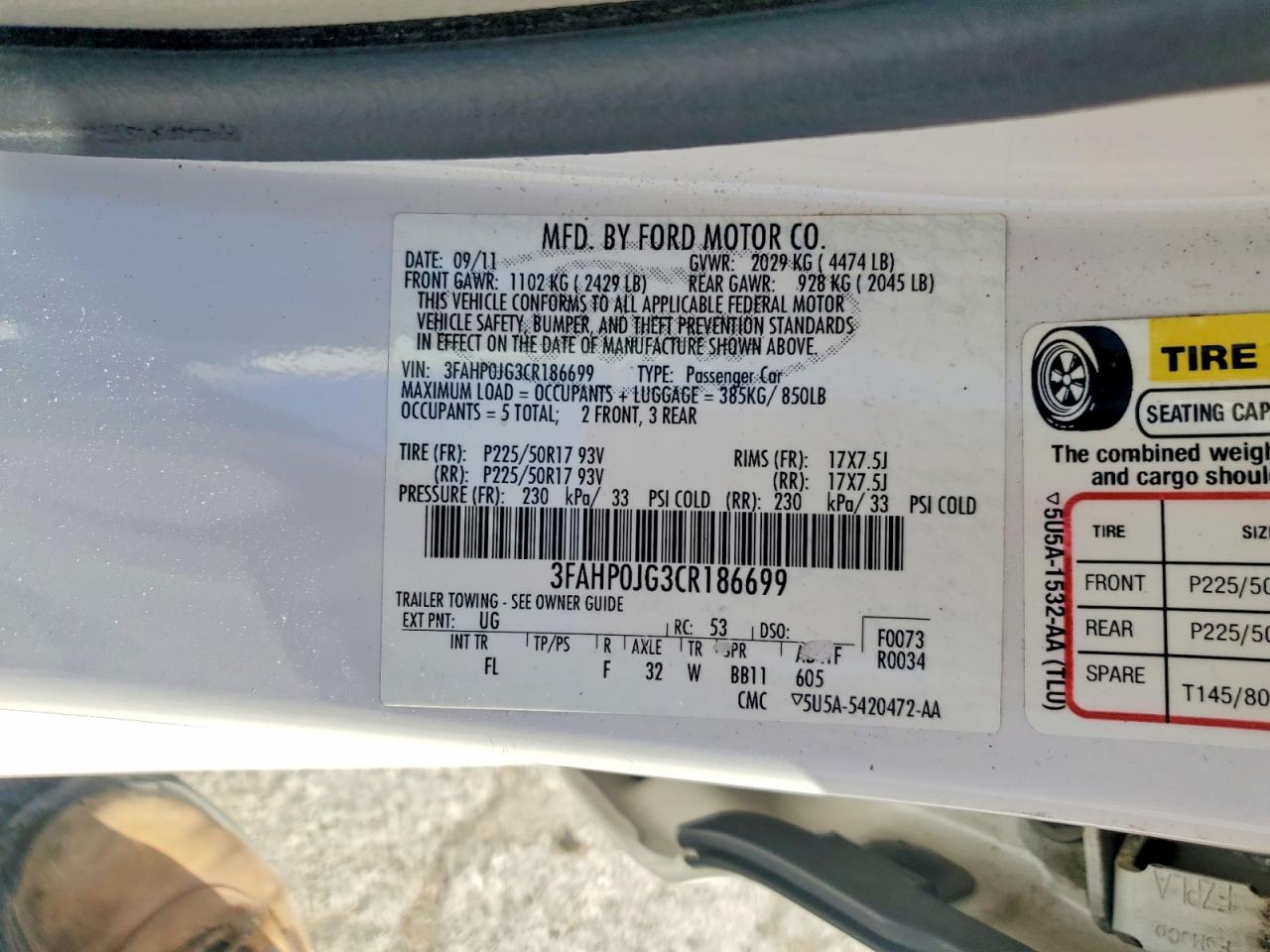 Ford Fusion Sel