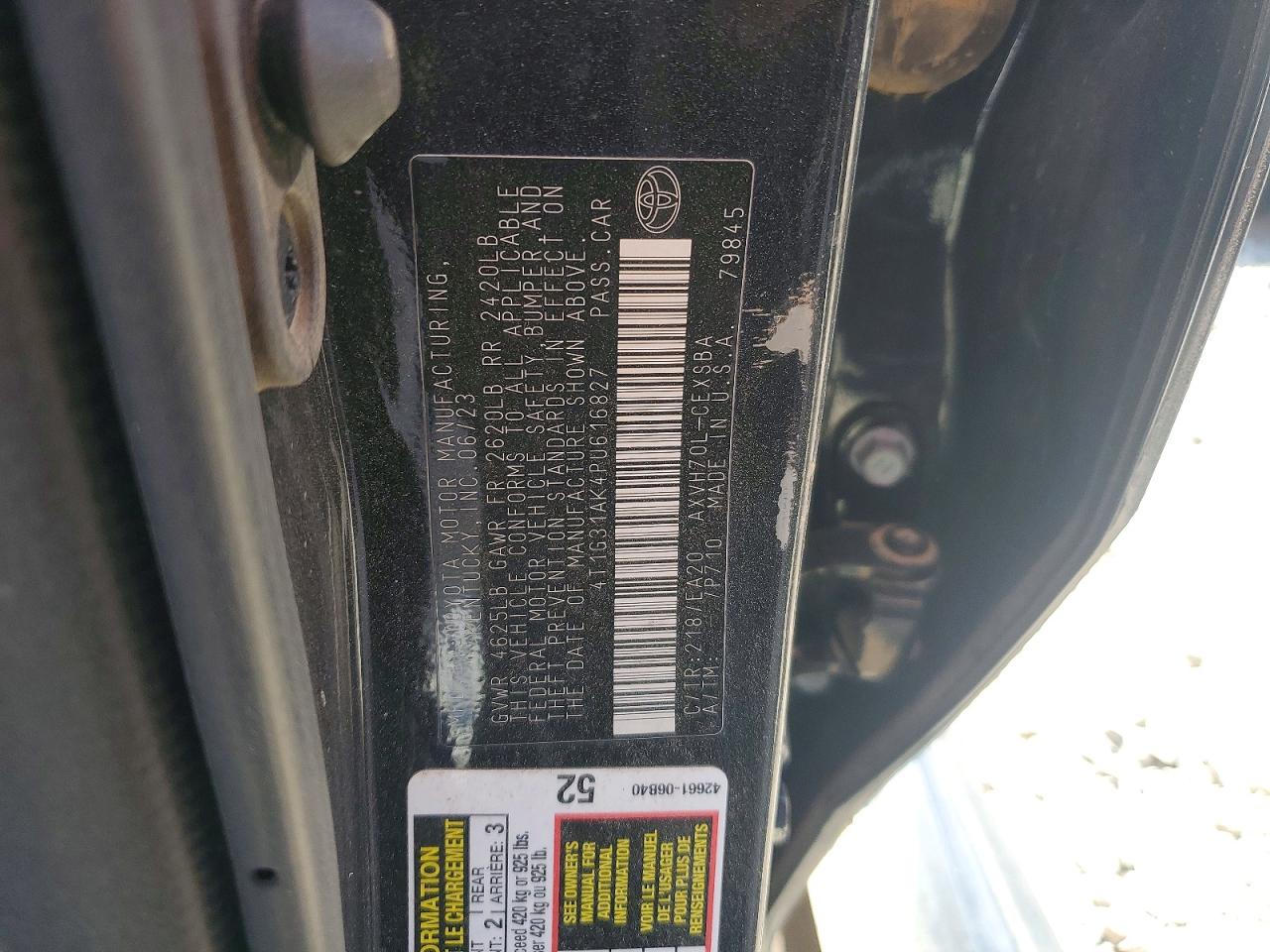 Toyota Camry Se