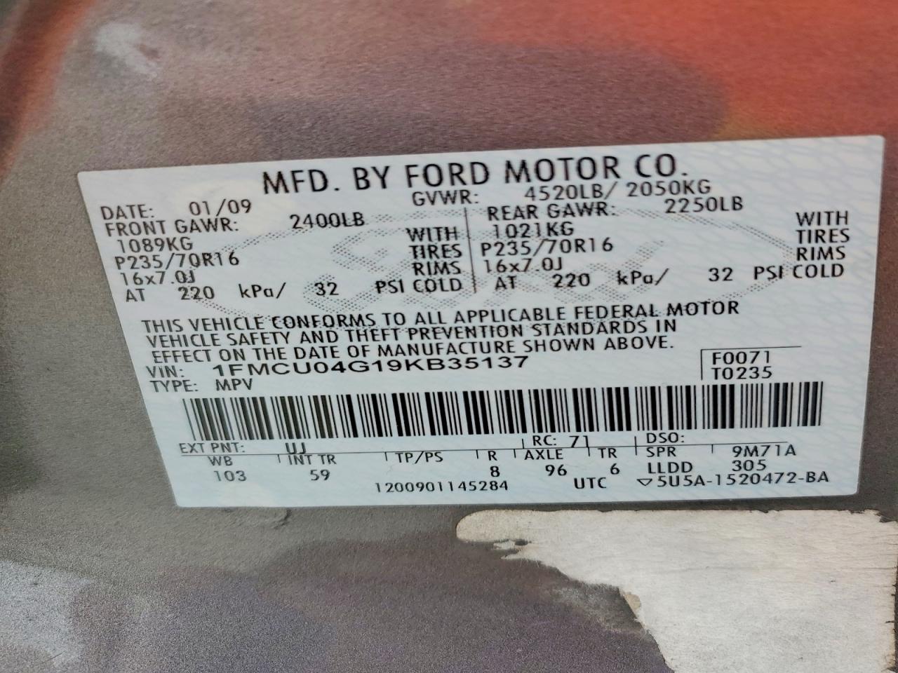 Ford Escape Limited