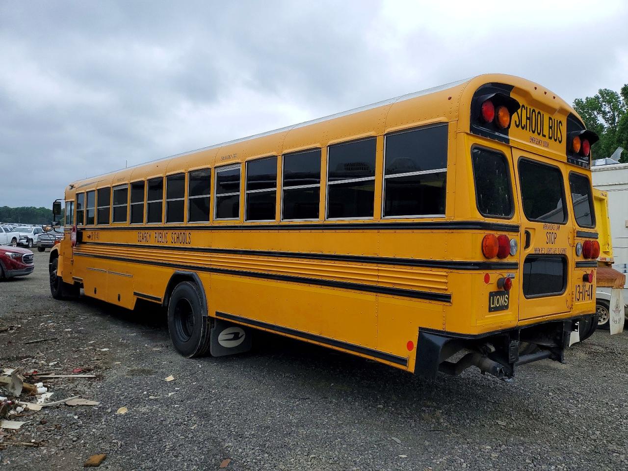 Blubird School Bus Transit Bus