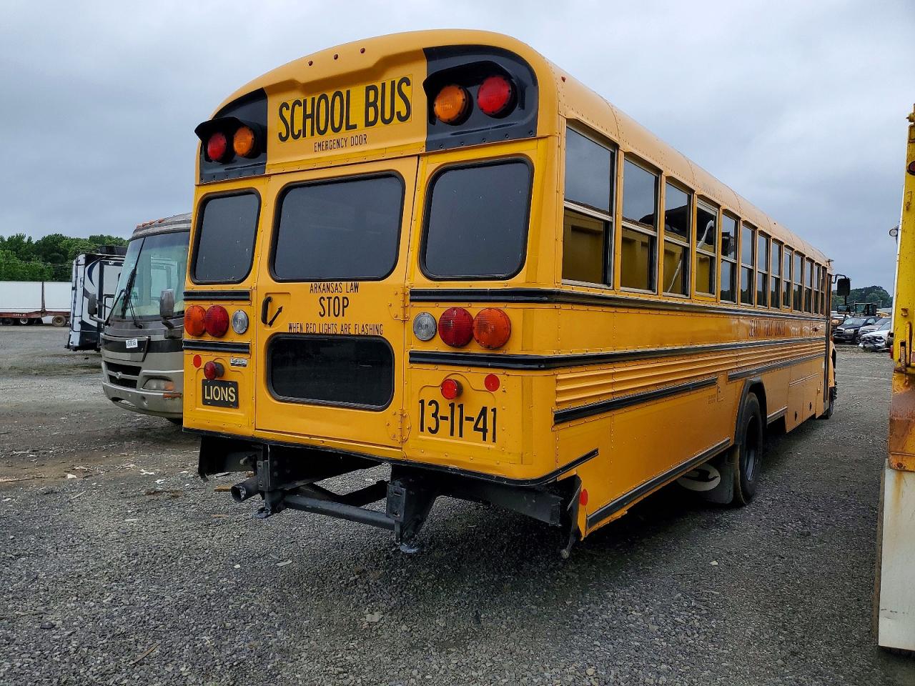 Blubird School Bus Transit Bus