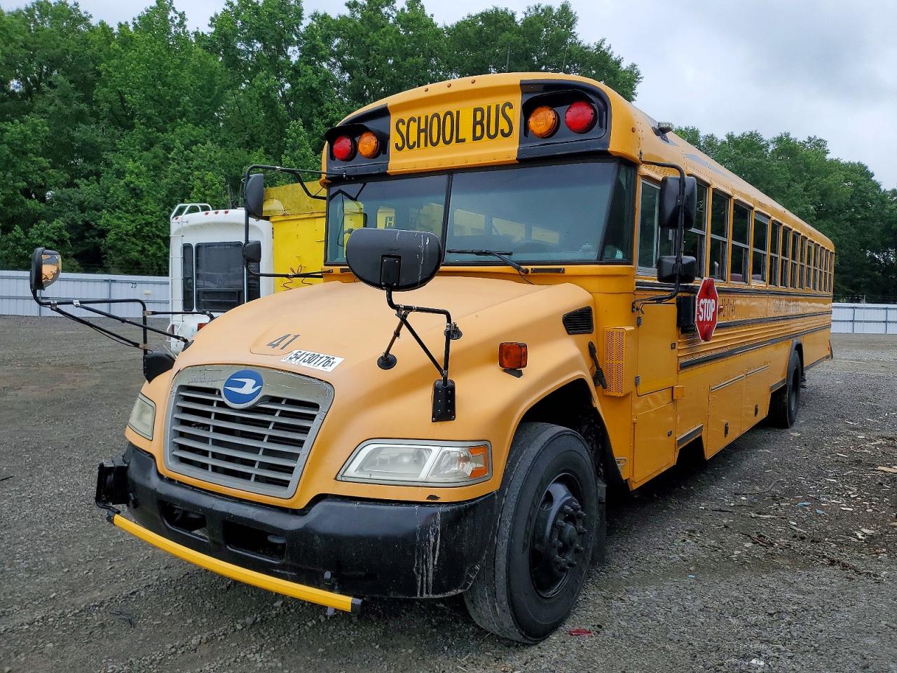 Blubird School Bus Transit Bus