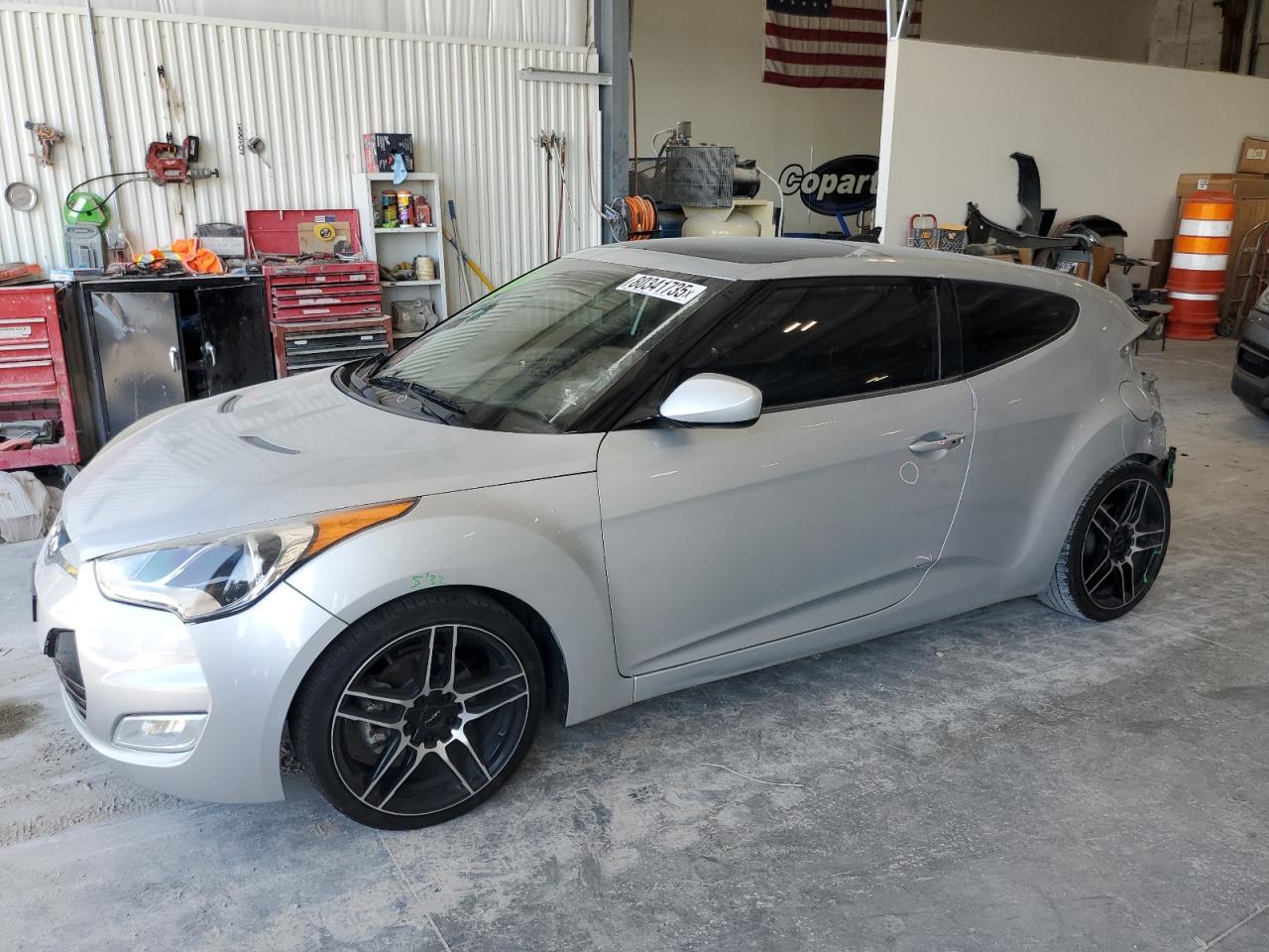 2013 Hyundai VELOSTER KMHTC6AD6DU******