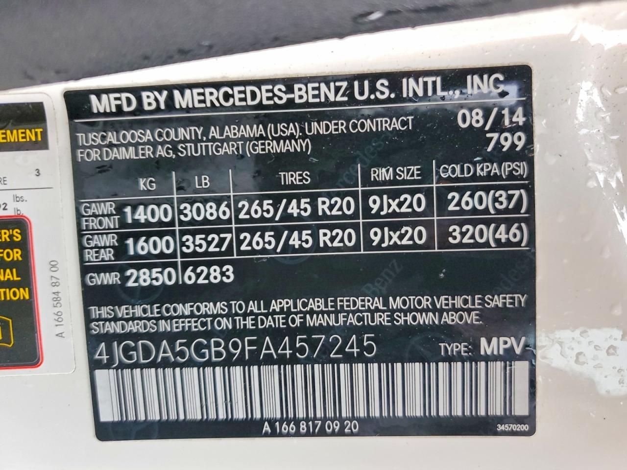 Mercedes-Benz M-Class 400 4matic