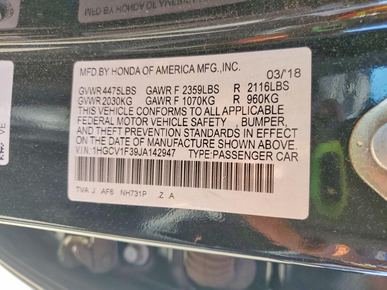 Honda Accord Sport