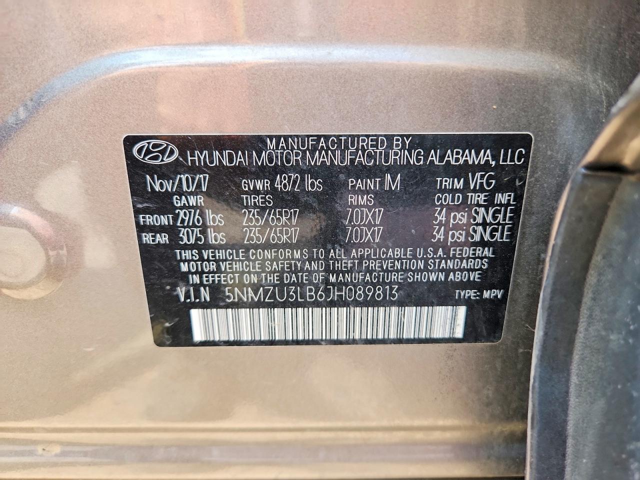 Hyundai SANTA FE 2.4l