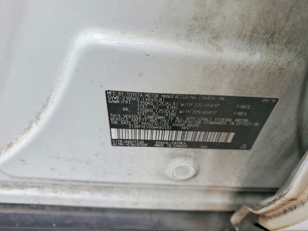 Toyota RAV4 Xle