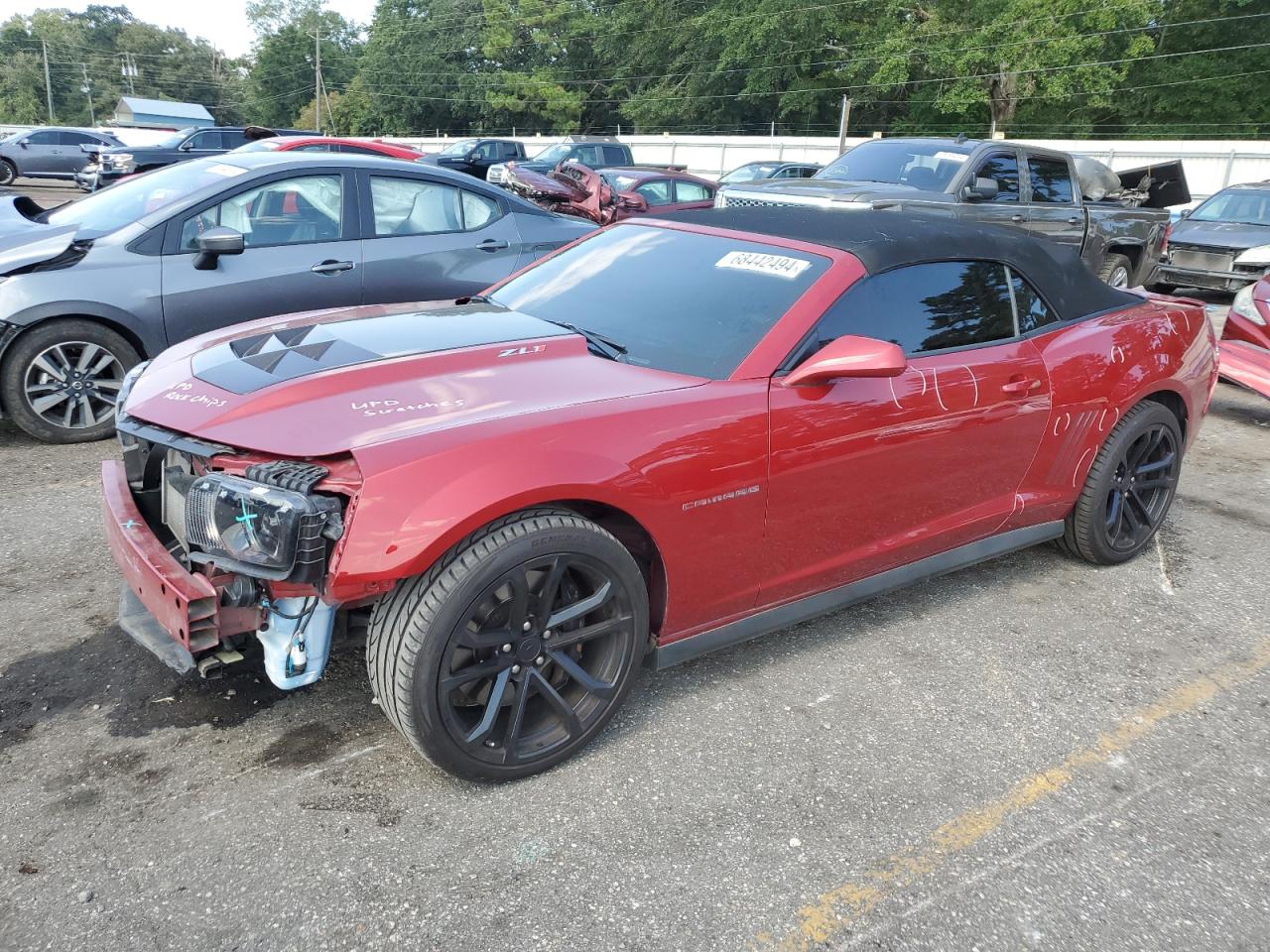 Salvage Chevrolet Camaro Image