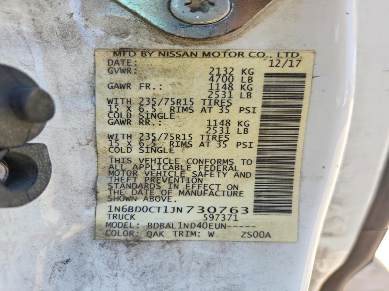Nissan Frontier S