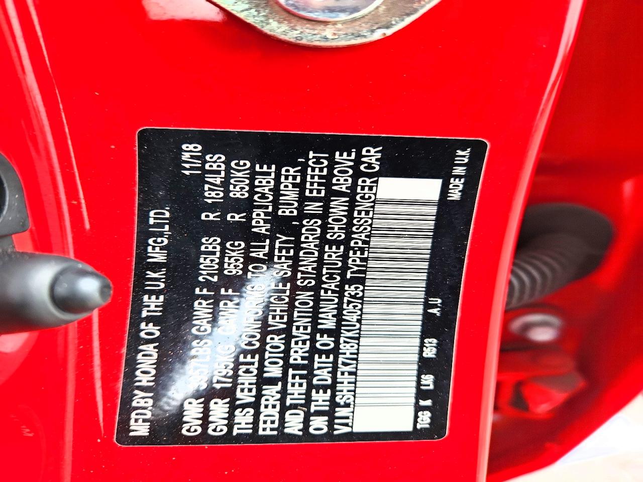 Honda Civic Exl