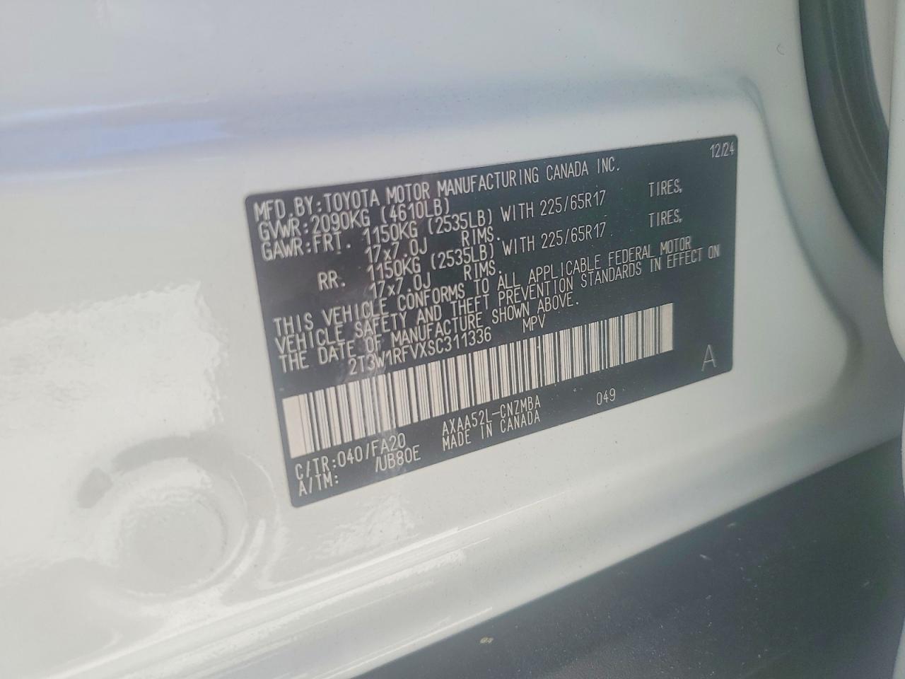 Toyota RAV4 Xle