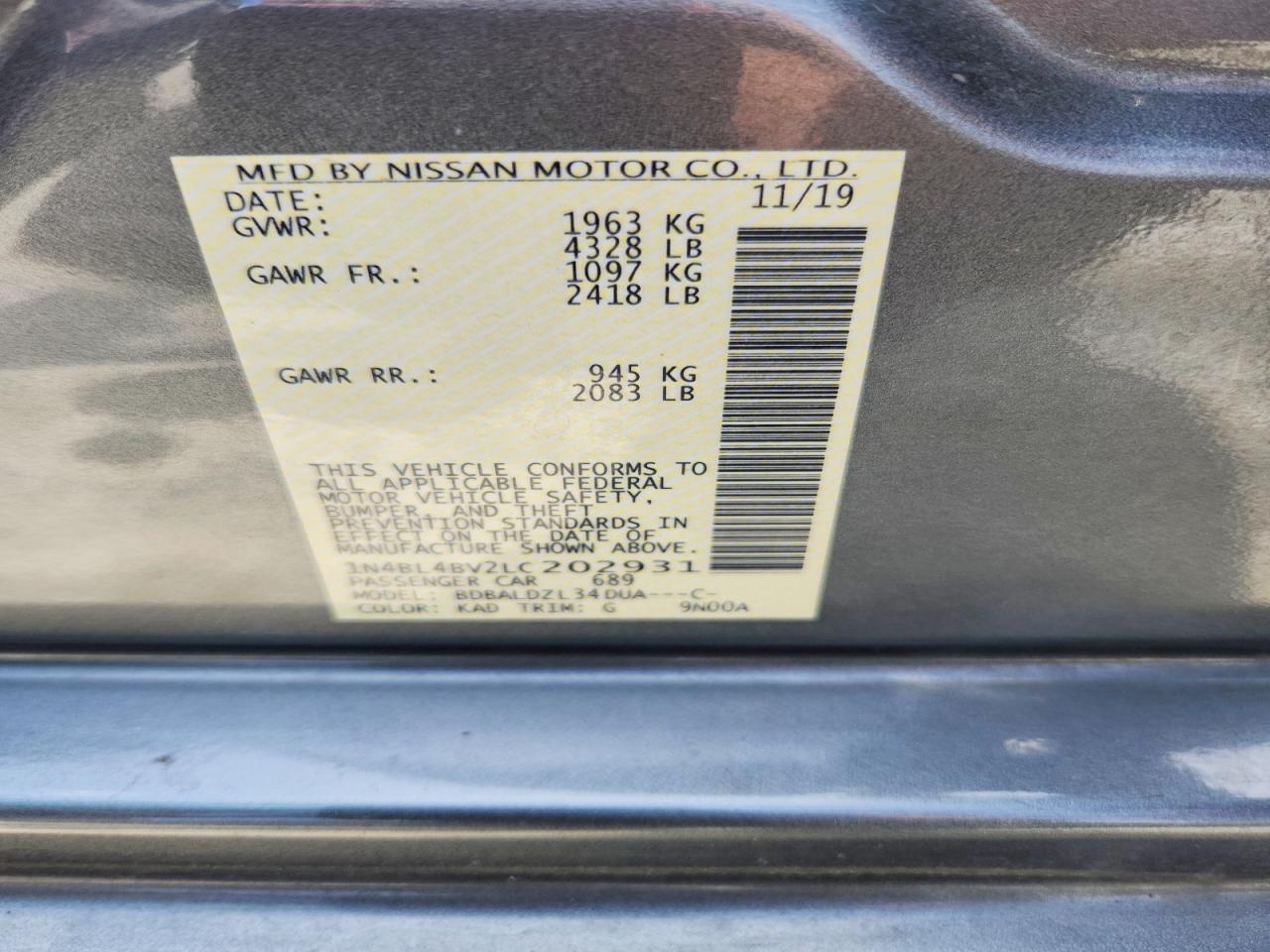 Nissan Altima S