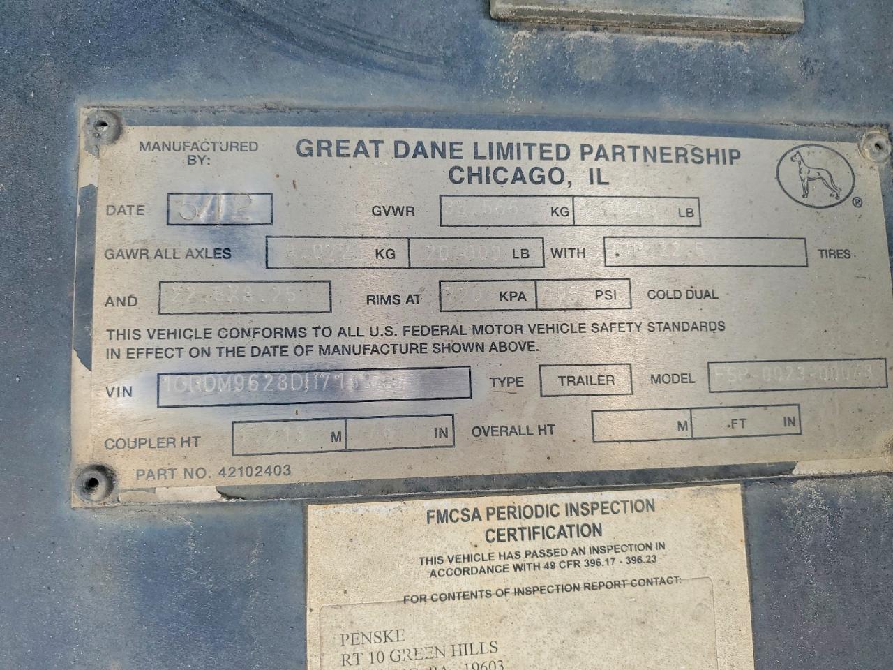 Great Dane Trailer Trailer