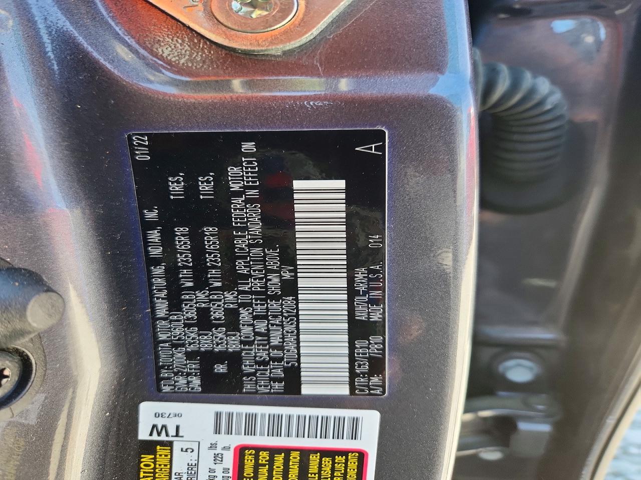 Toyota Highlander Xle