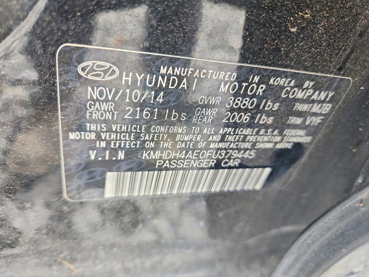 Hyundai ELANTRA Se