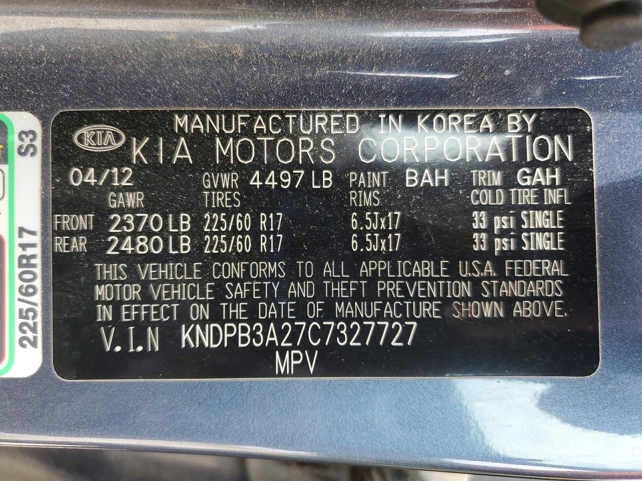 Kia Sportage Lx