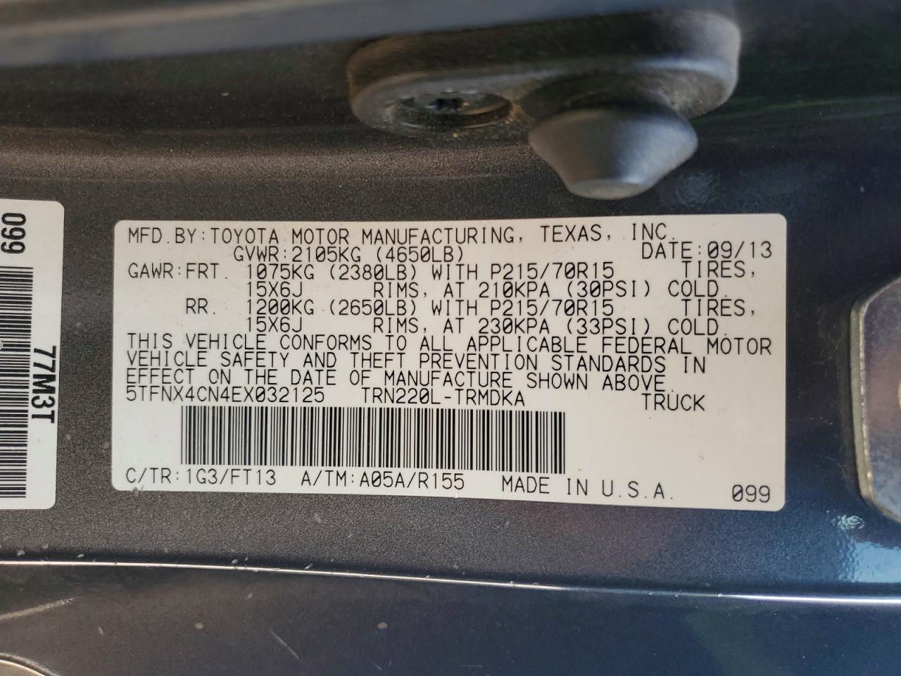 Toyota Tacoma Base