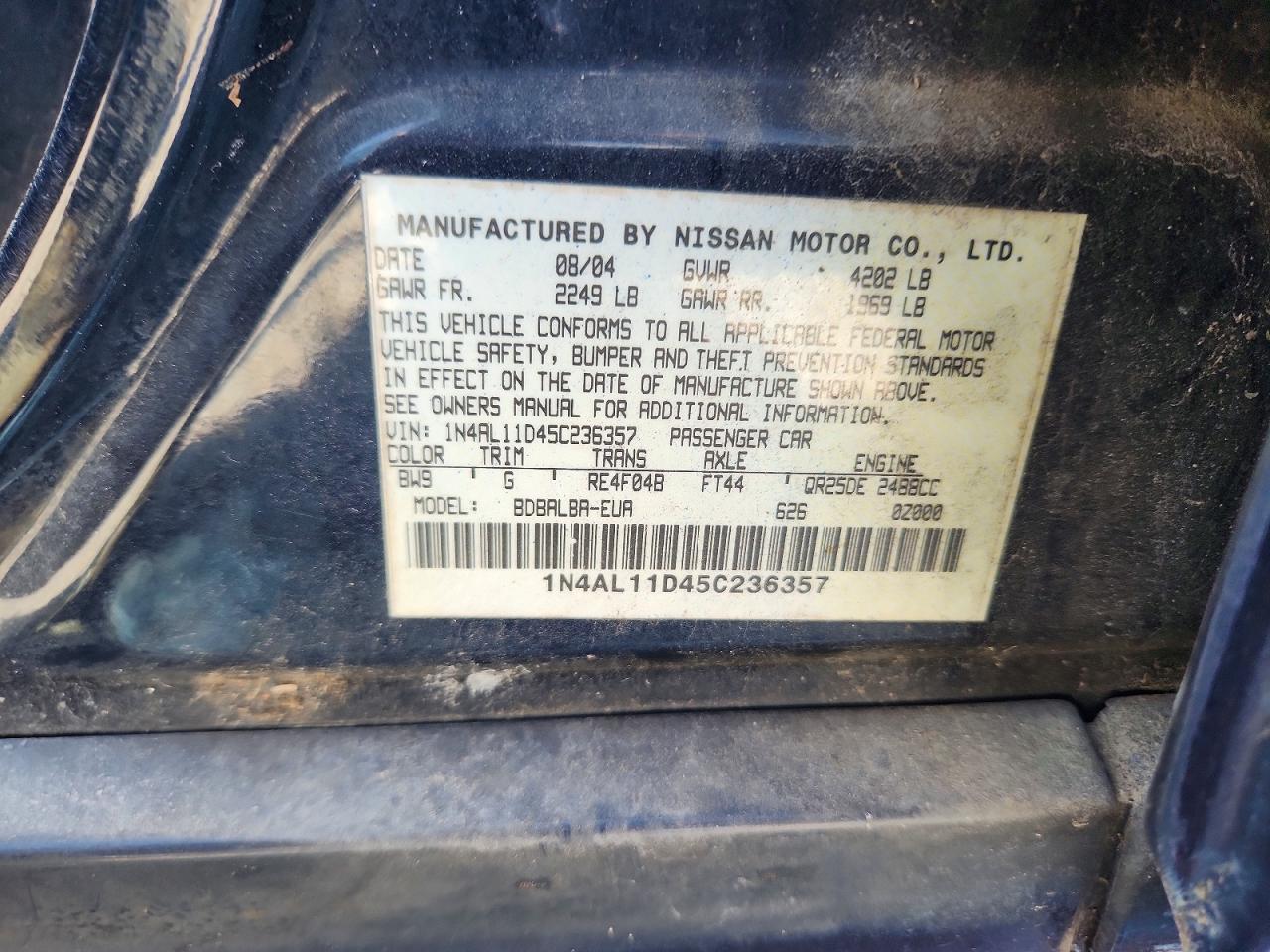 Nissan Altima 2.5
