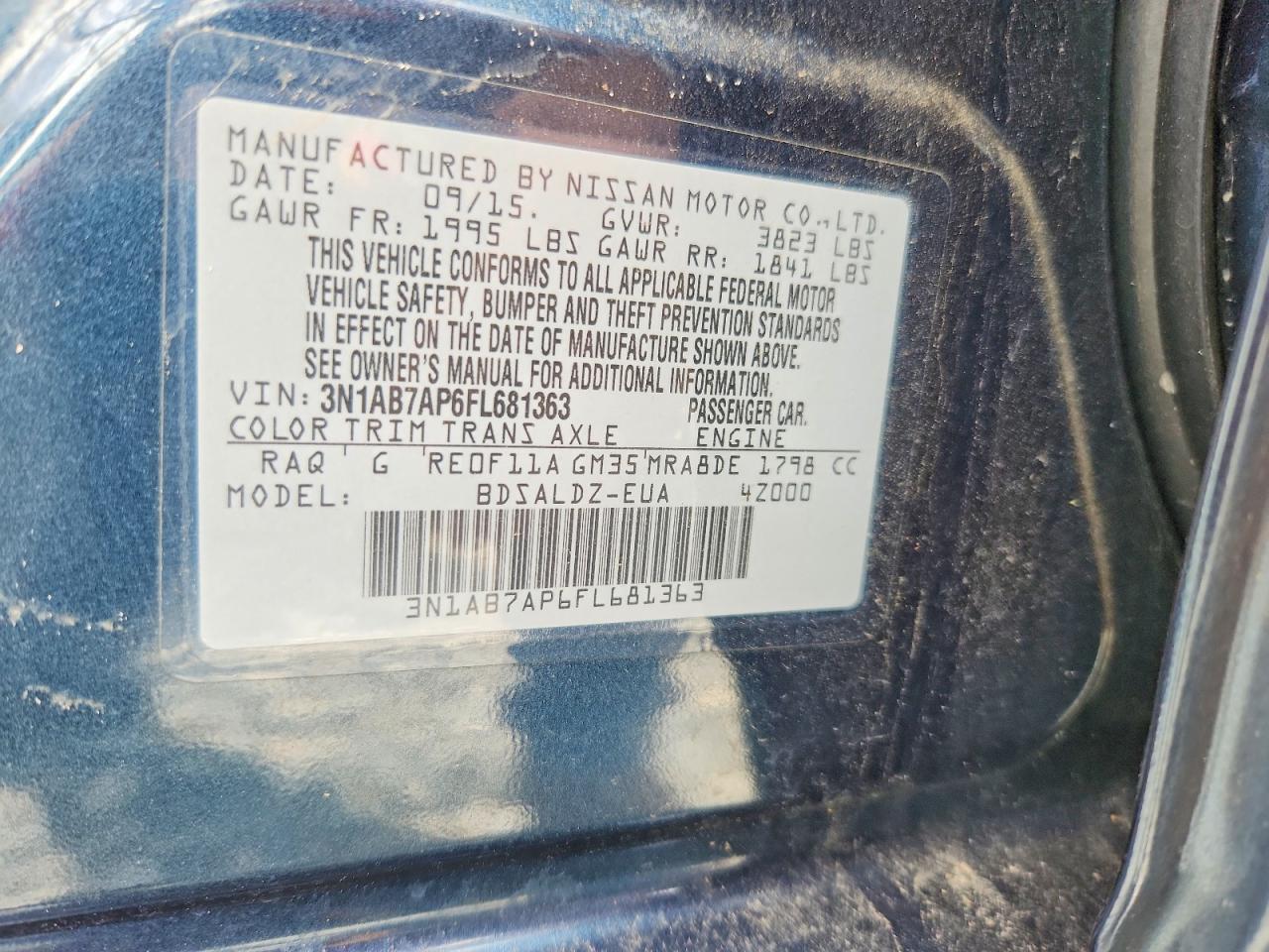 Nissan Sentra Sv