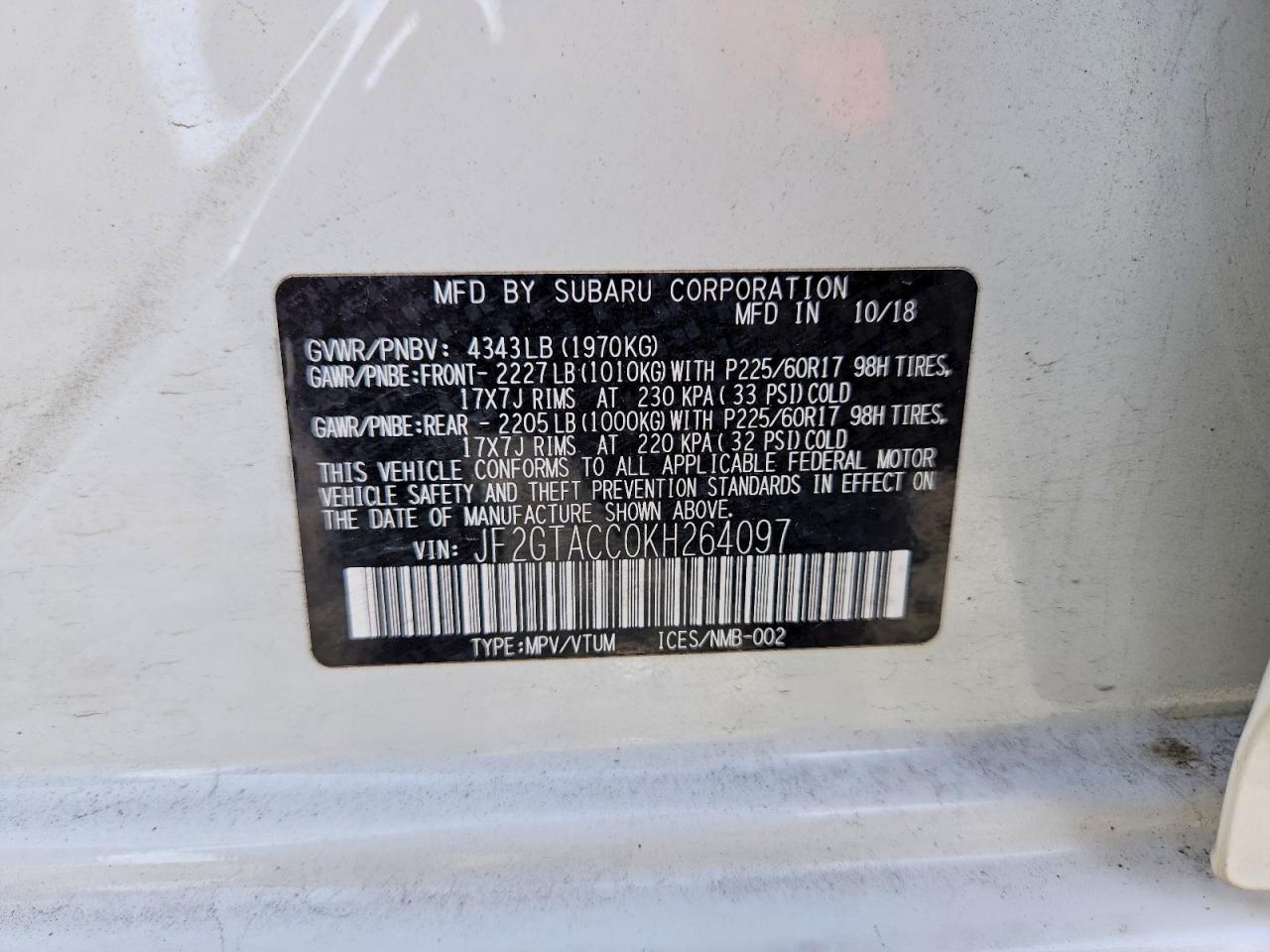 Subaru Crosstrek Premium