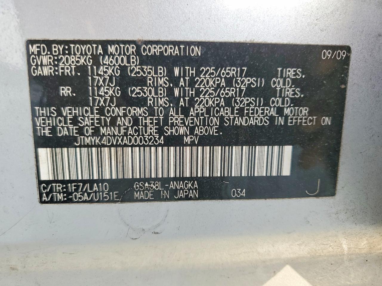 Toyota RAV4 Limited