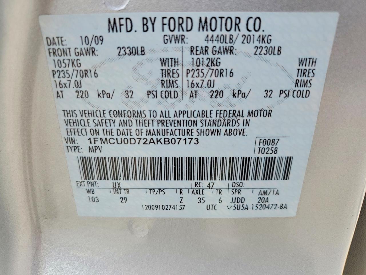 Ford Escape Xlt