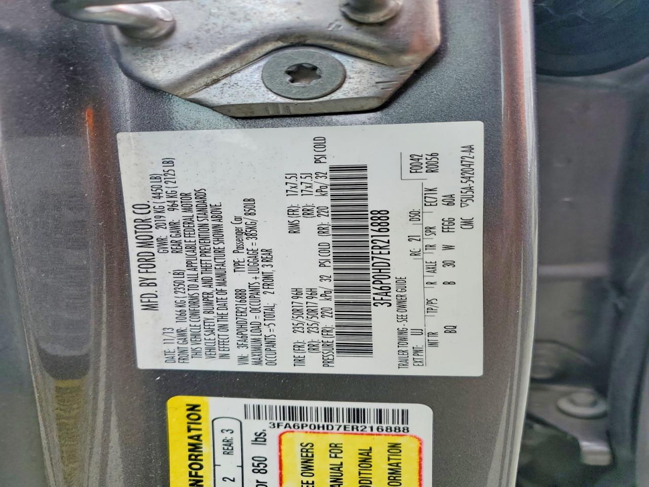 Ford Fusion Se
