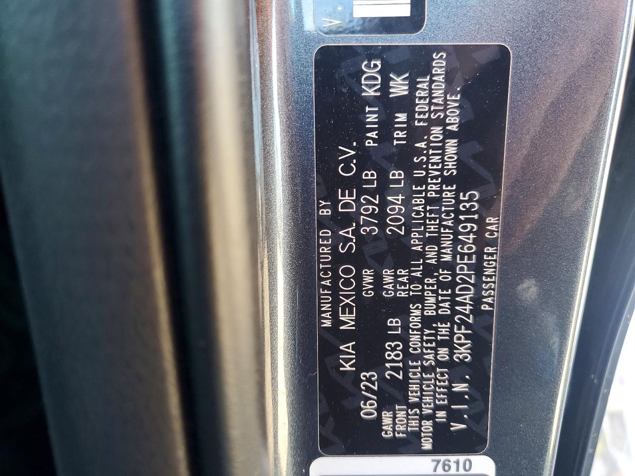 Kia Forte Lxs