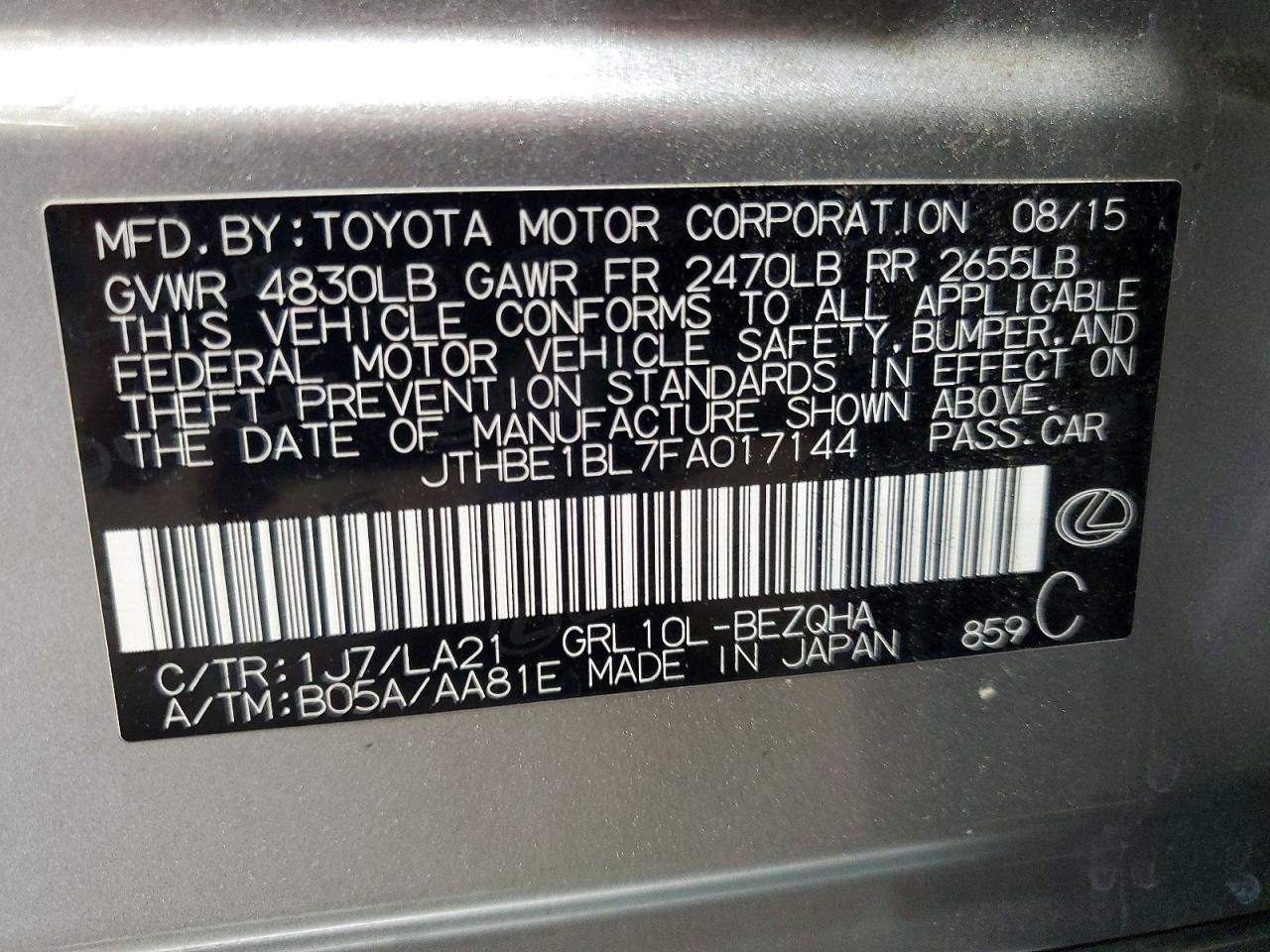 Lexus Gs 350