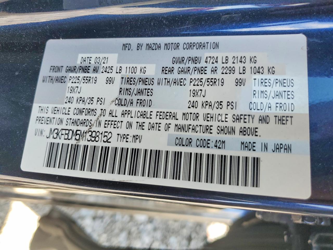 Mazda Cx Grand Touring