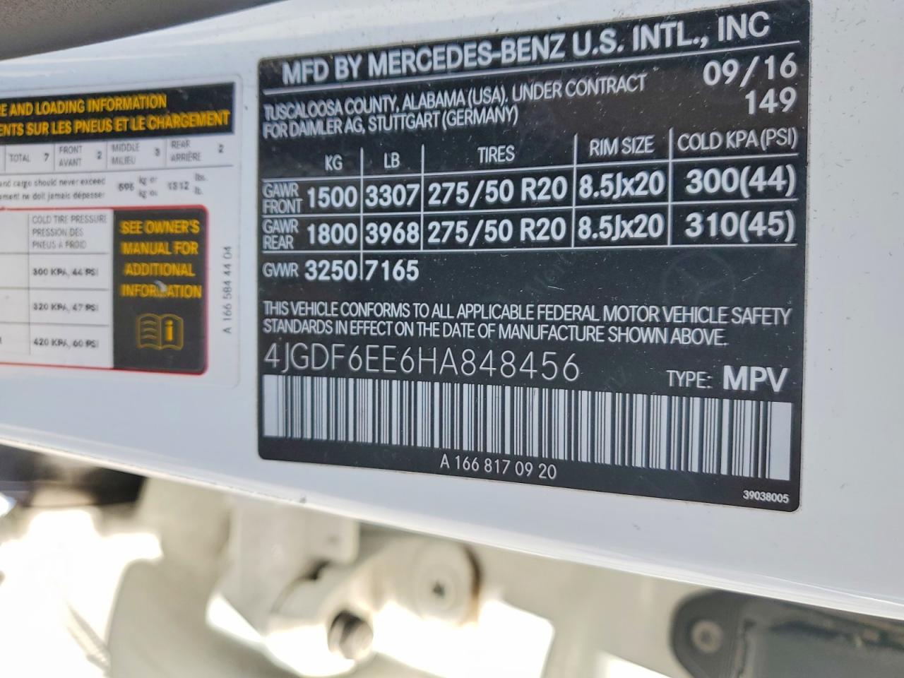Mercedes-Benz Gls-class 450 4matic