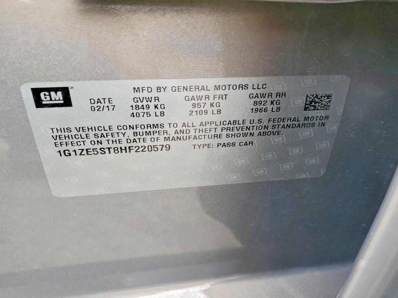 Chevrolet Malibu Lt