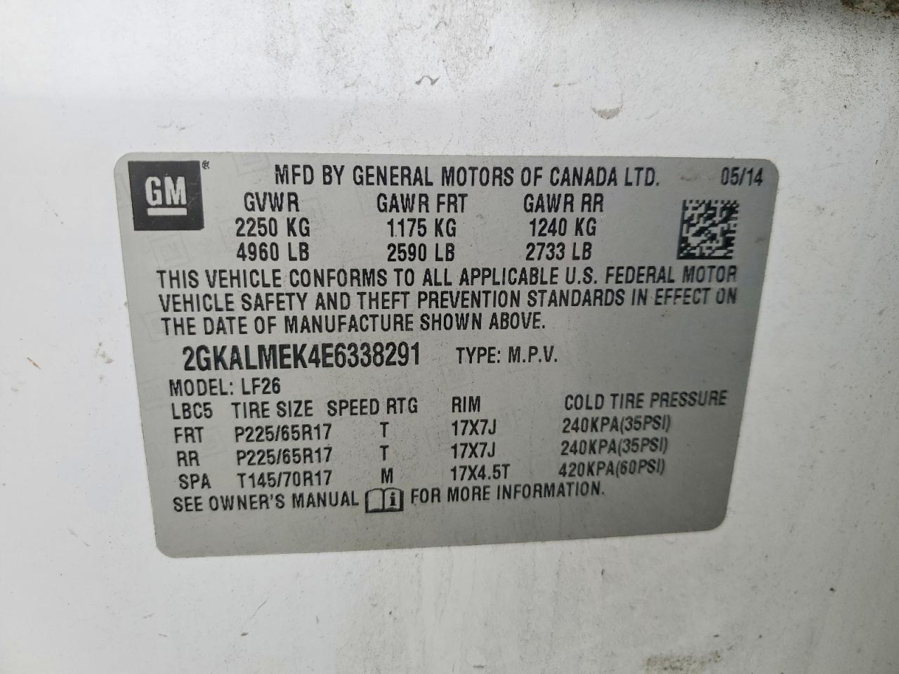 GMC Terrain Sle