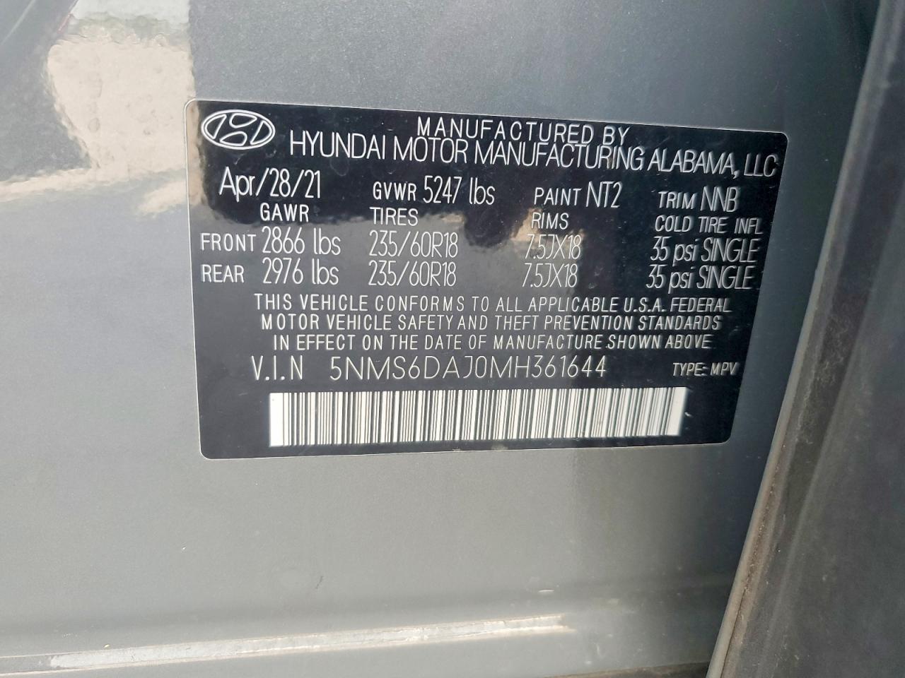 Hyundai SANTA FE Sel