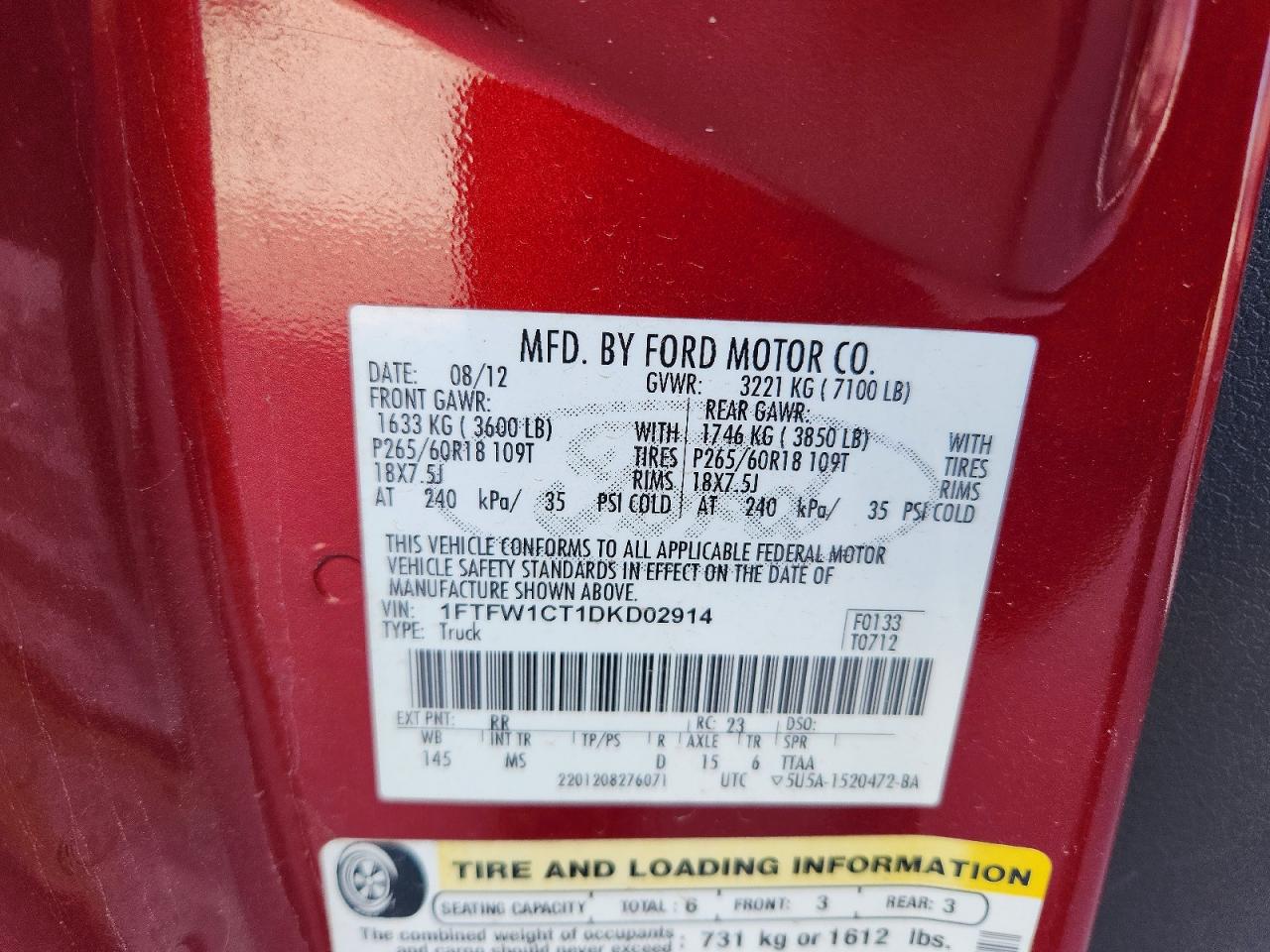 Ford F-150 Supercrew