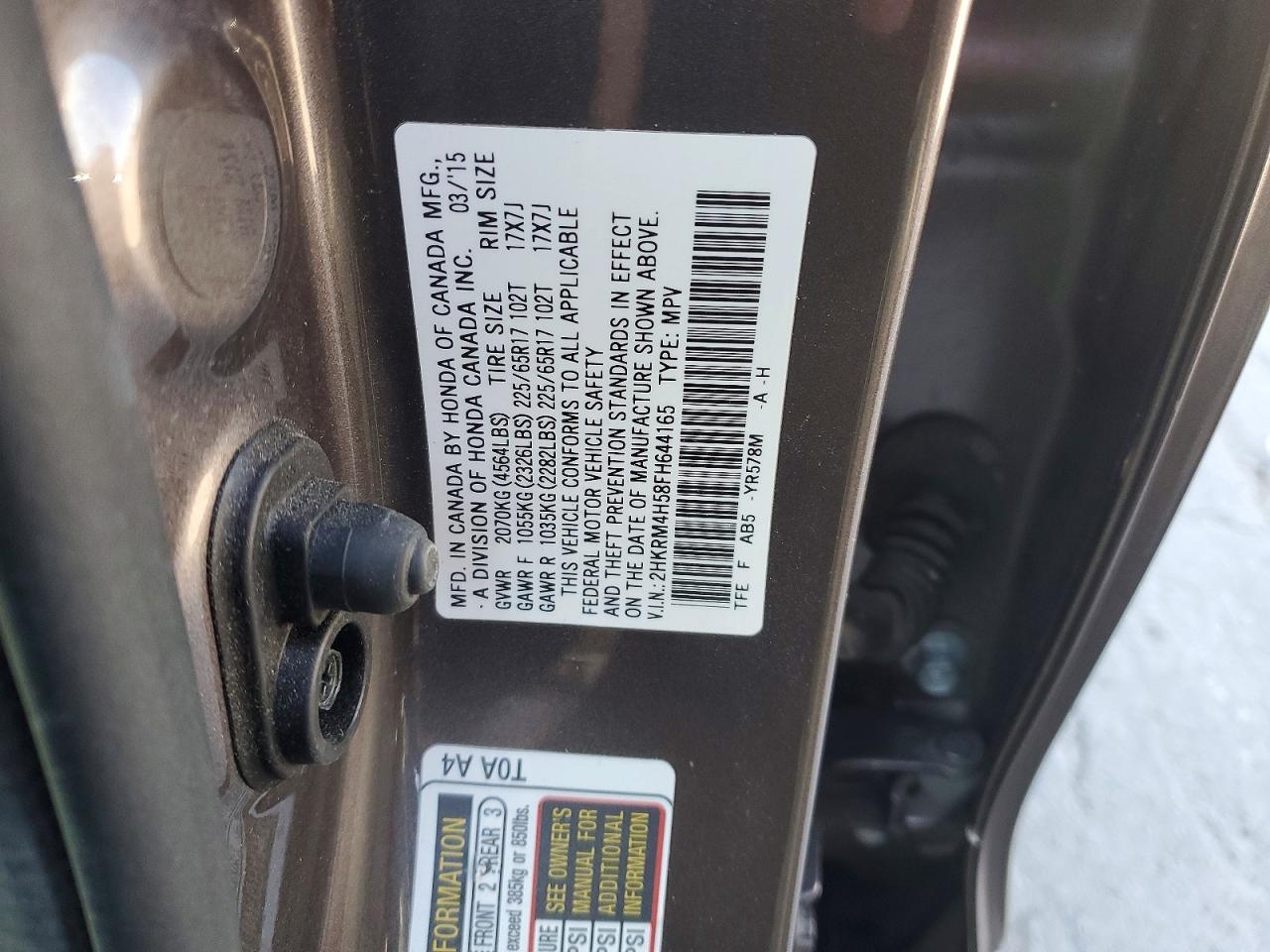 Honda Crv Ex