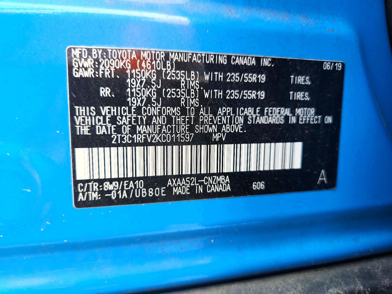 Toyota RAV4 Xle Premium