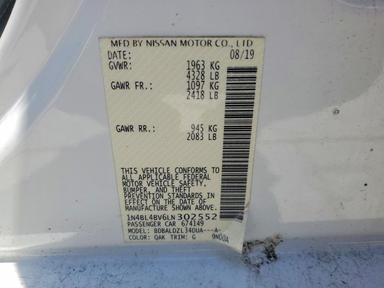 Nissan Altima S