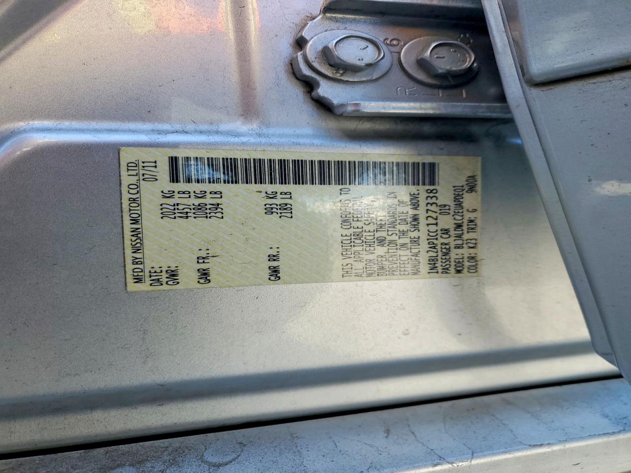 Nissan Altima Sr