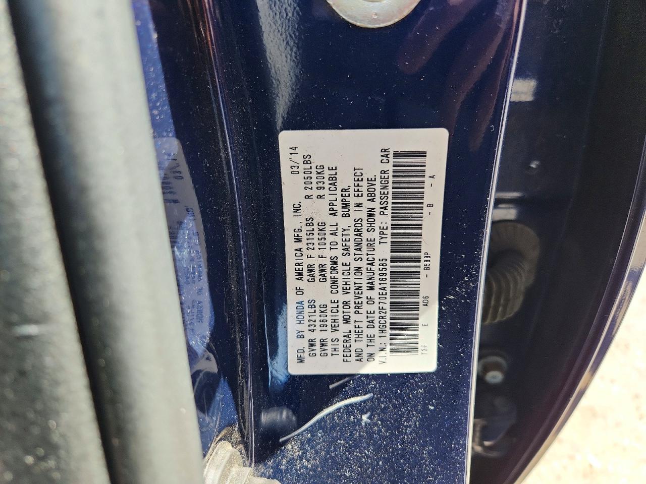Honda Accord Ex