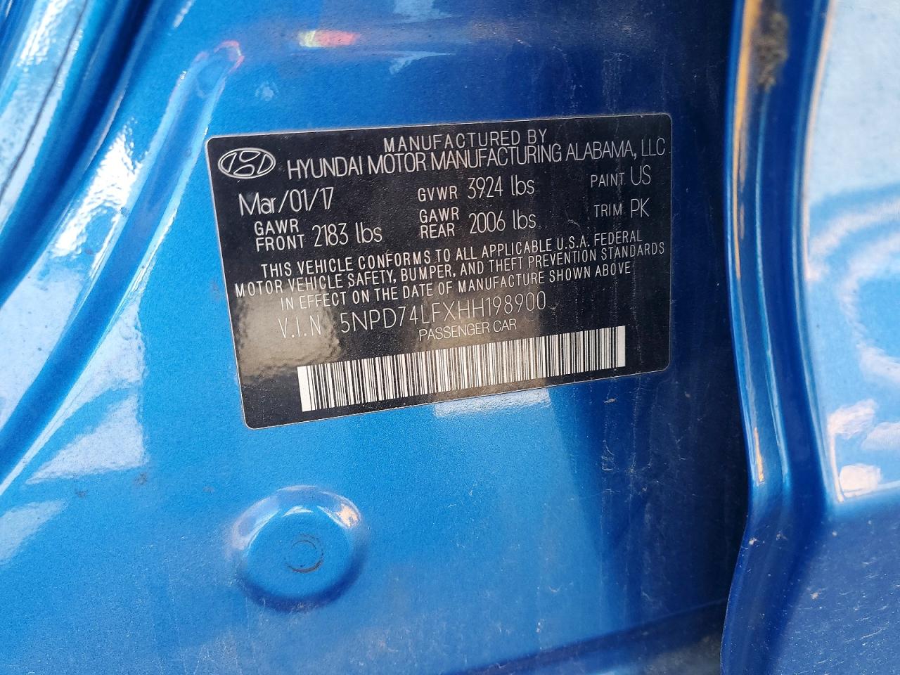 Hyundai ELANTRA Se