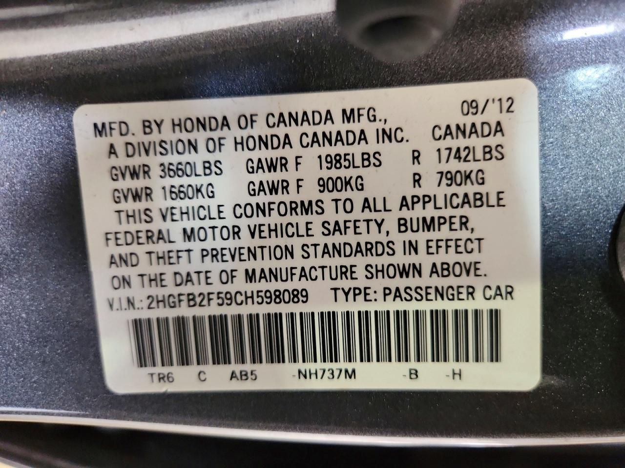 Honda Civic Lx