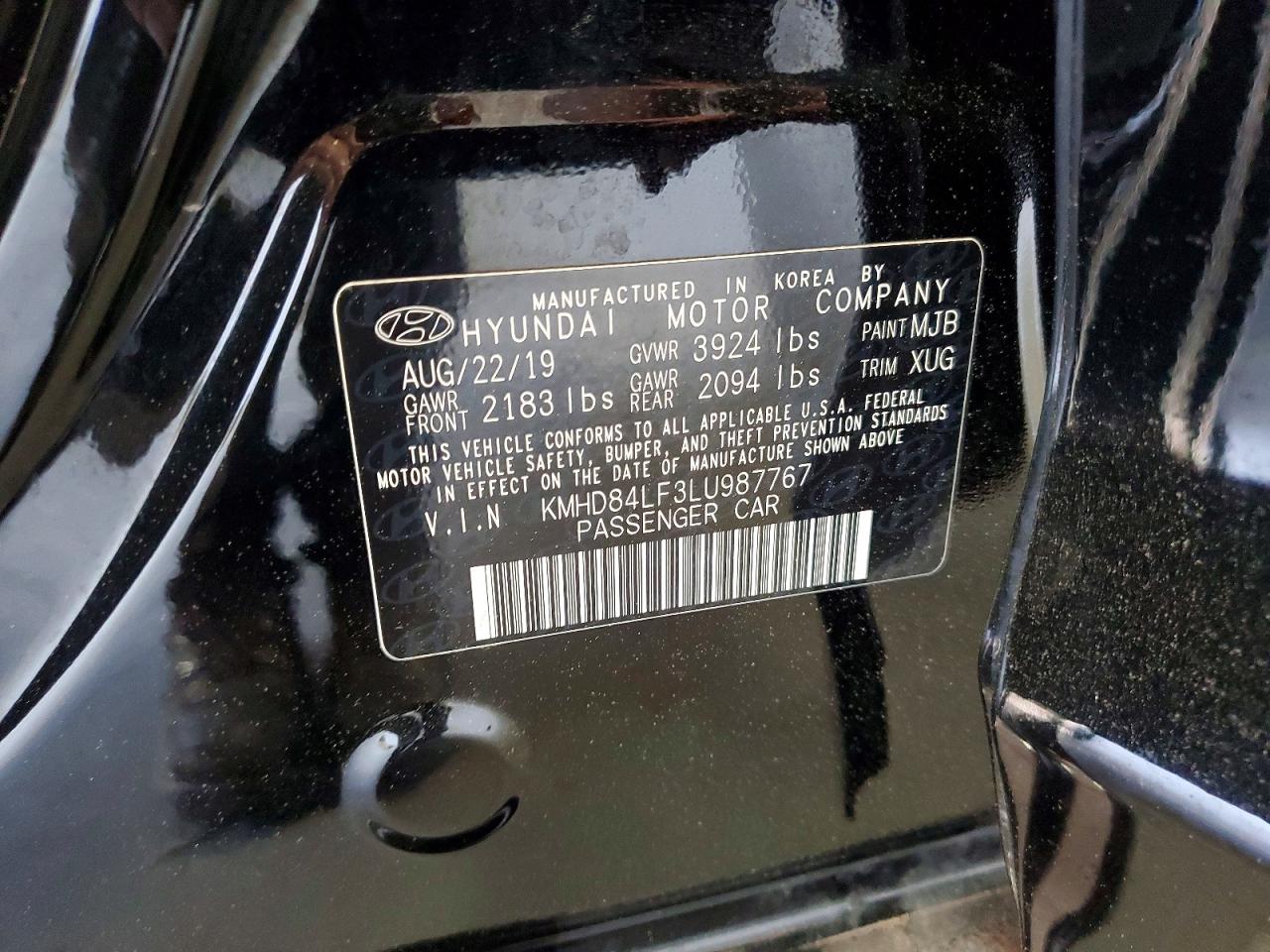 Hyundai ELANTRA Sel
