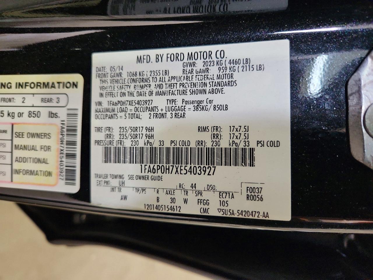 Ford Fusion Se